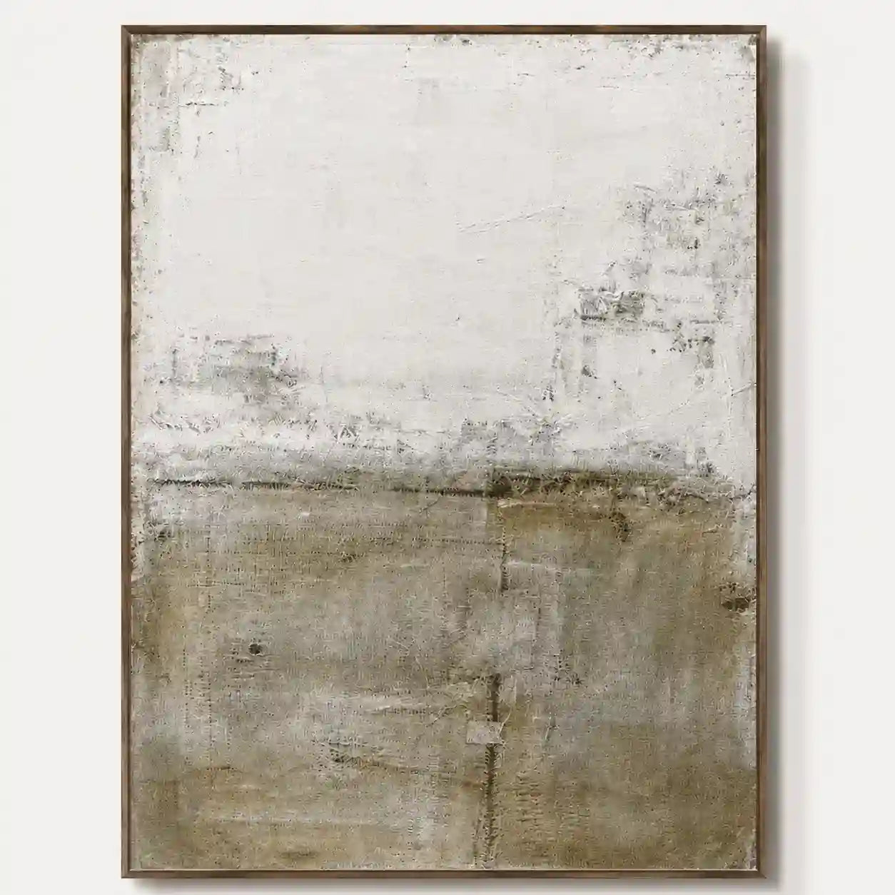 Neutral Abstract Wall Art Canvas #MT338