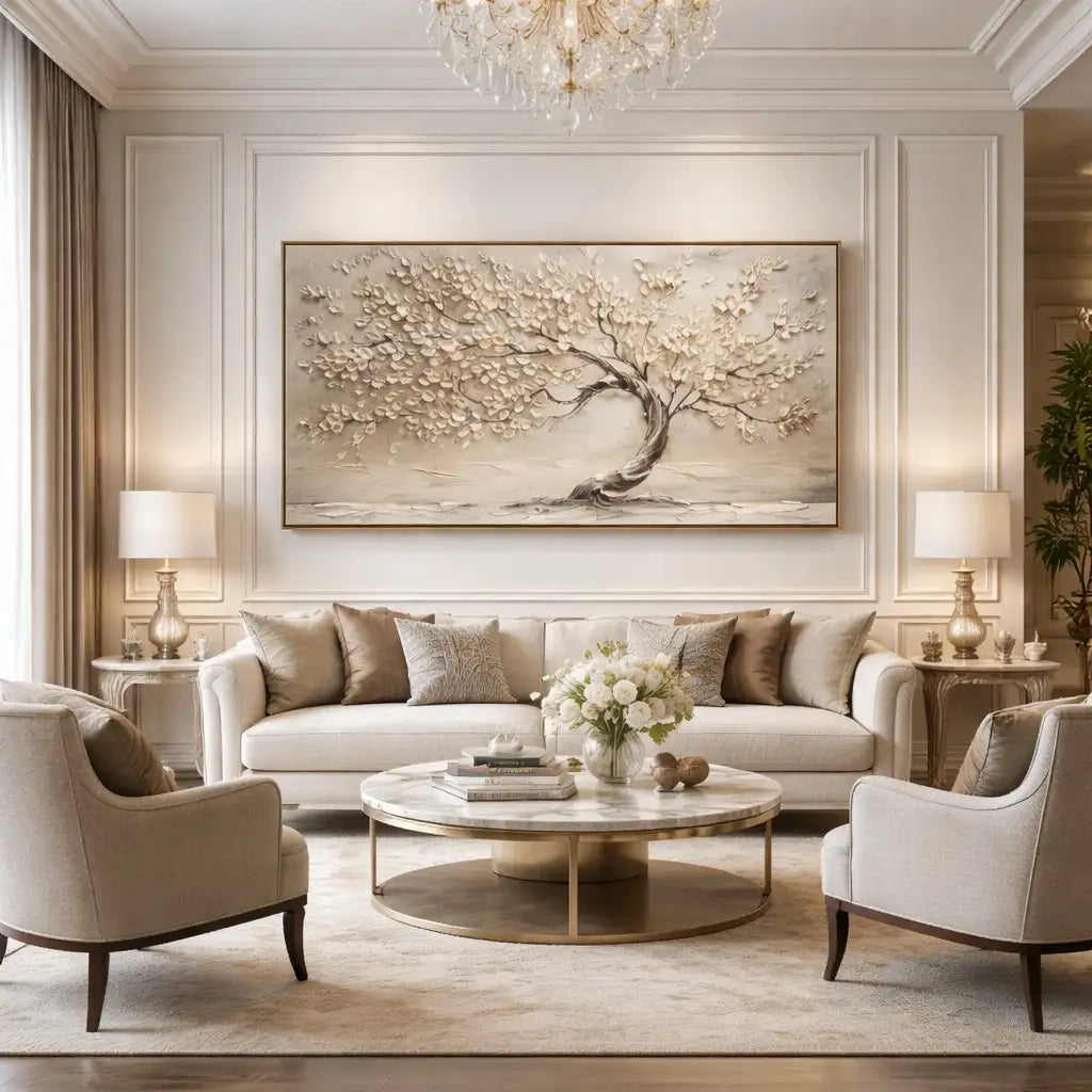 Neutral Textured Wall Art #MT307