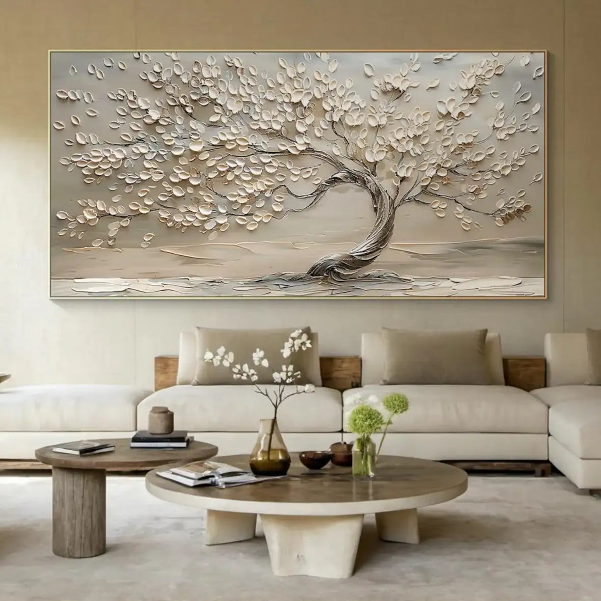 Neutral Textured Wall Art #MT307