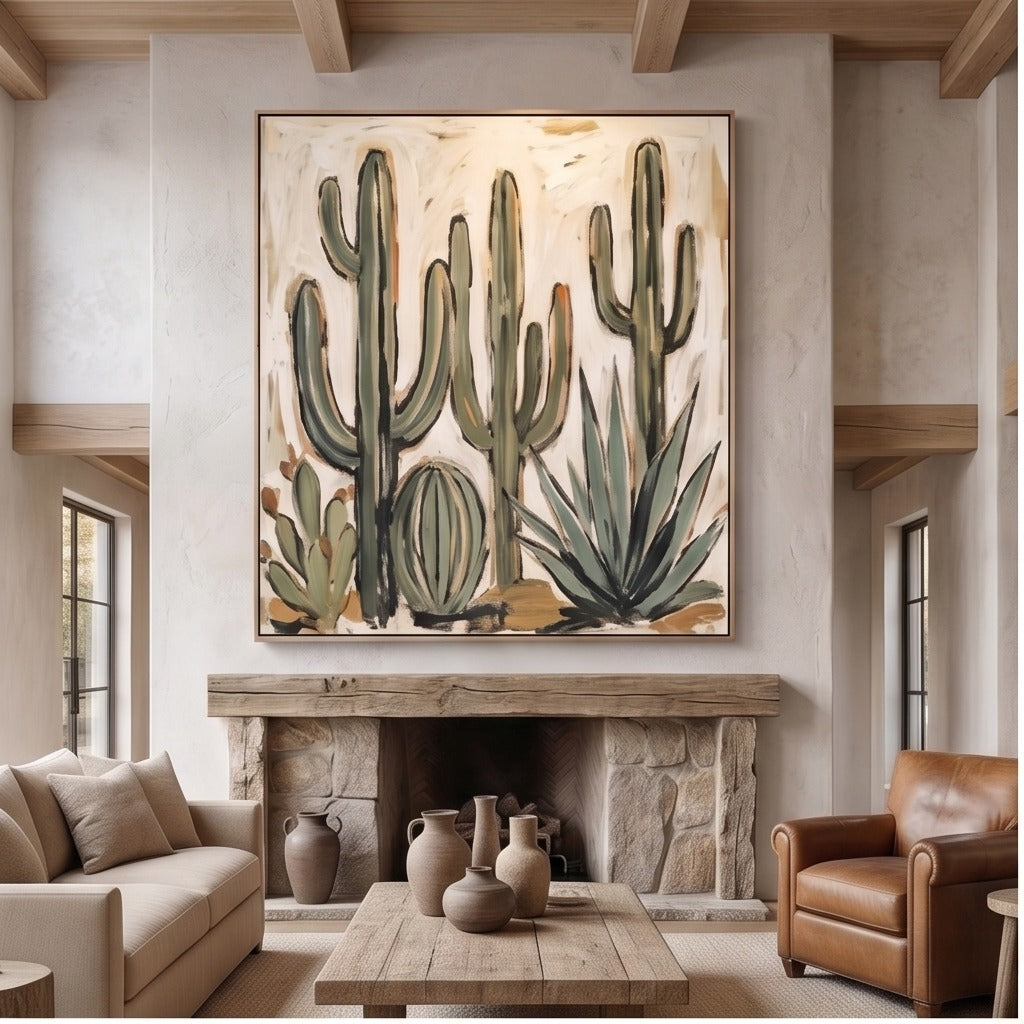 Southwestern Cactus Wall Art #TO800