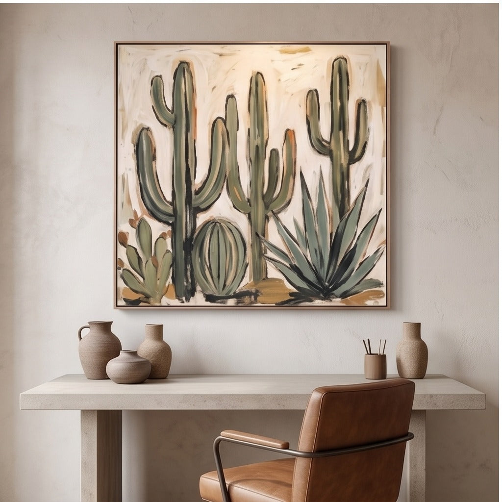 Southwestern Cactus Wall Art #TO800