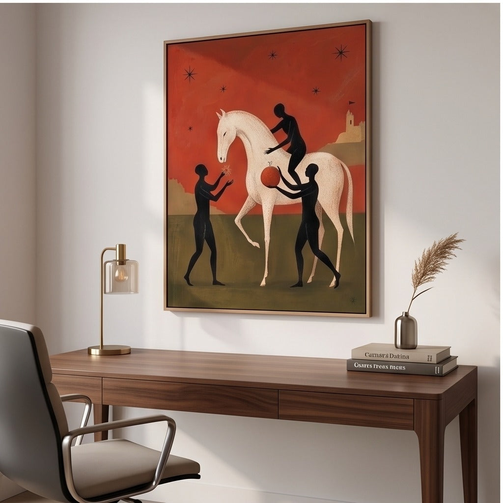 Surreal Horse Wall Art #TO660