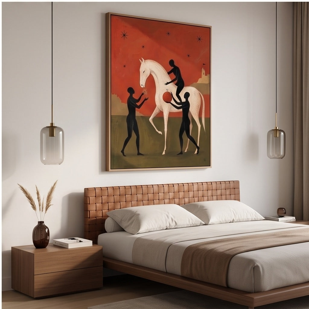 Surreal Horse Wall Art #TO660