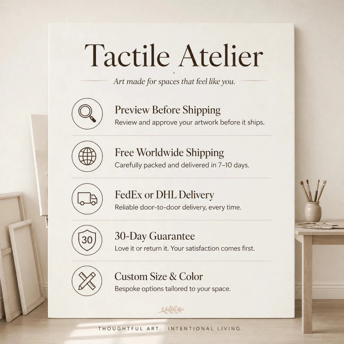 Textured Neutral Ocean Wall Art TO364 - Tactile Atelier