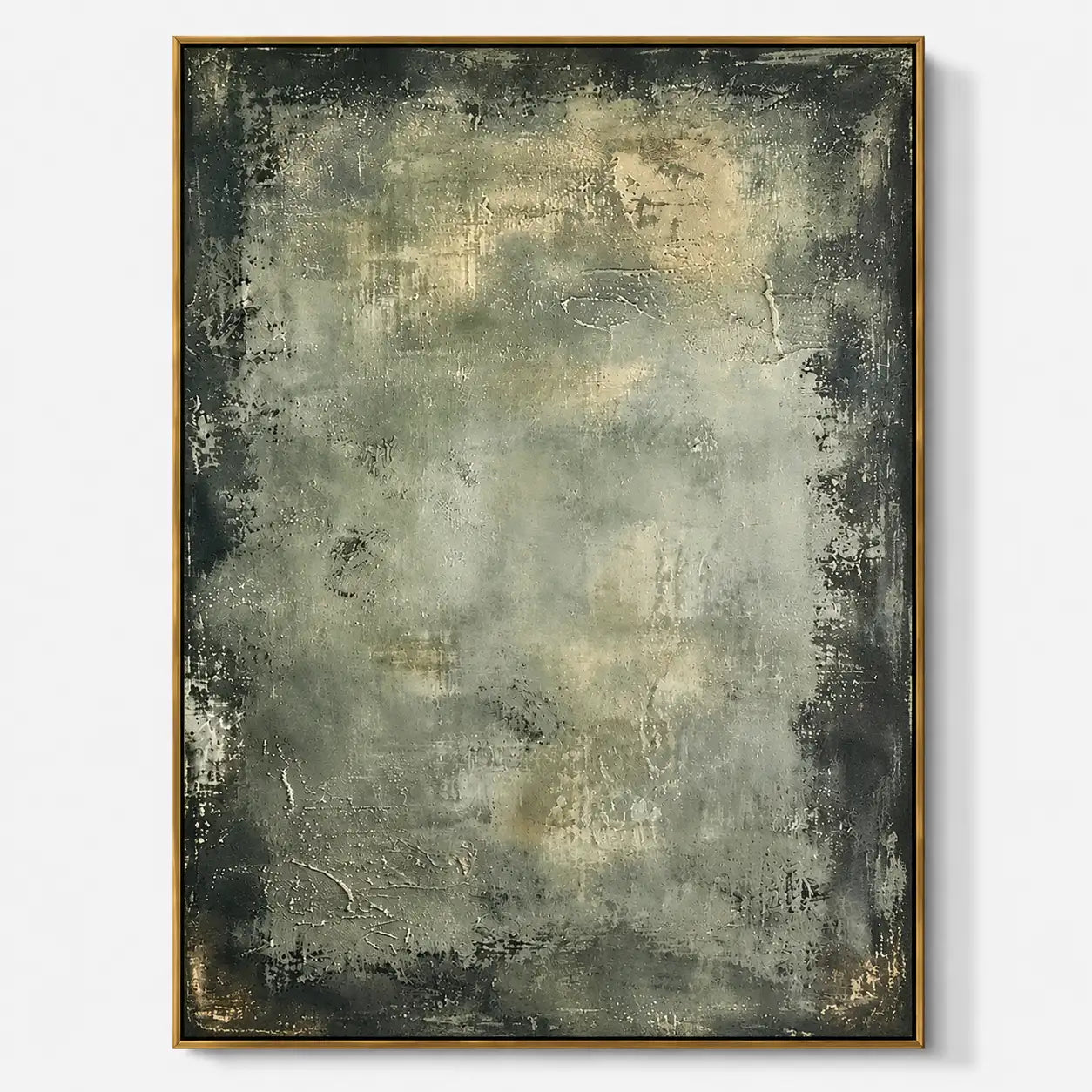 Textured Abstract Landscape Wall Art