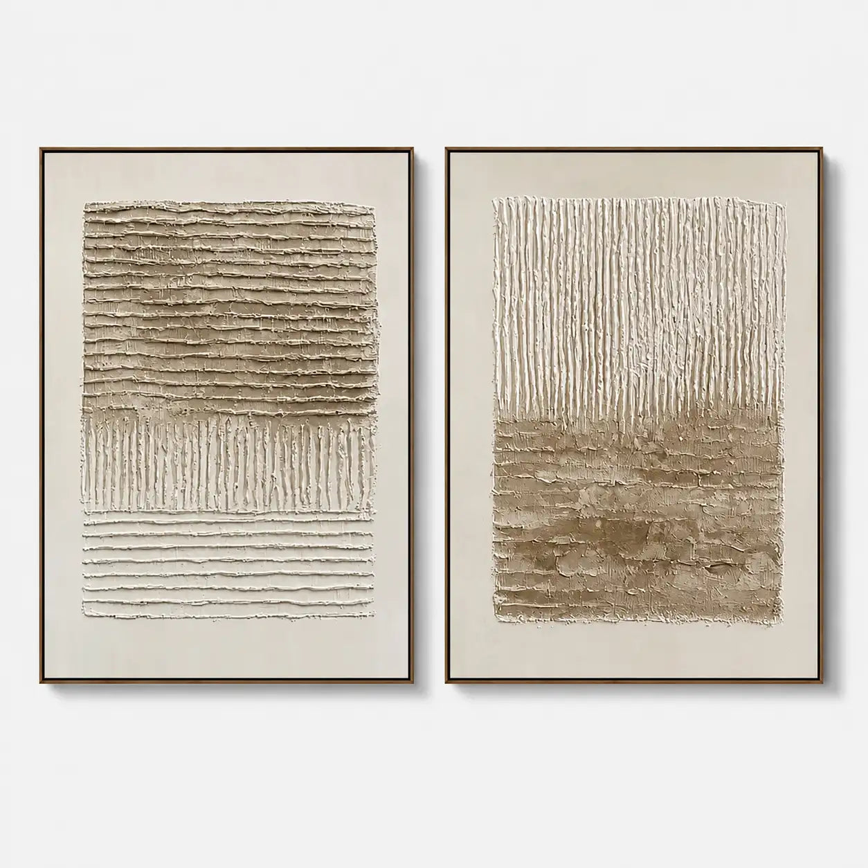 Minimalist Vertical Abstract Canvas Set #MT317