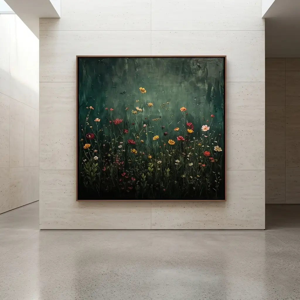 Vibrant Floral Wall Art #TF132