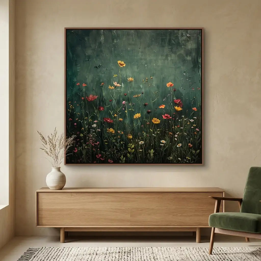 Vibrant Floral Wall Art #TF132