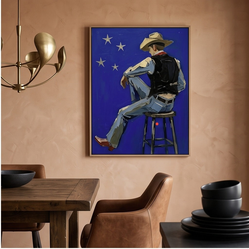 Western Cowboy Wall Art #TO046