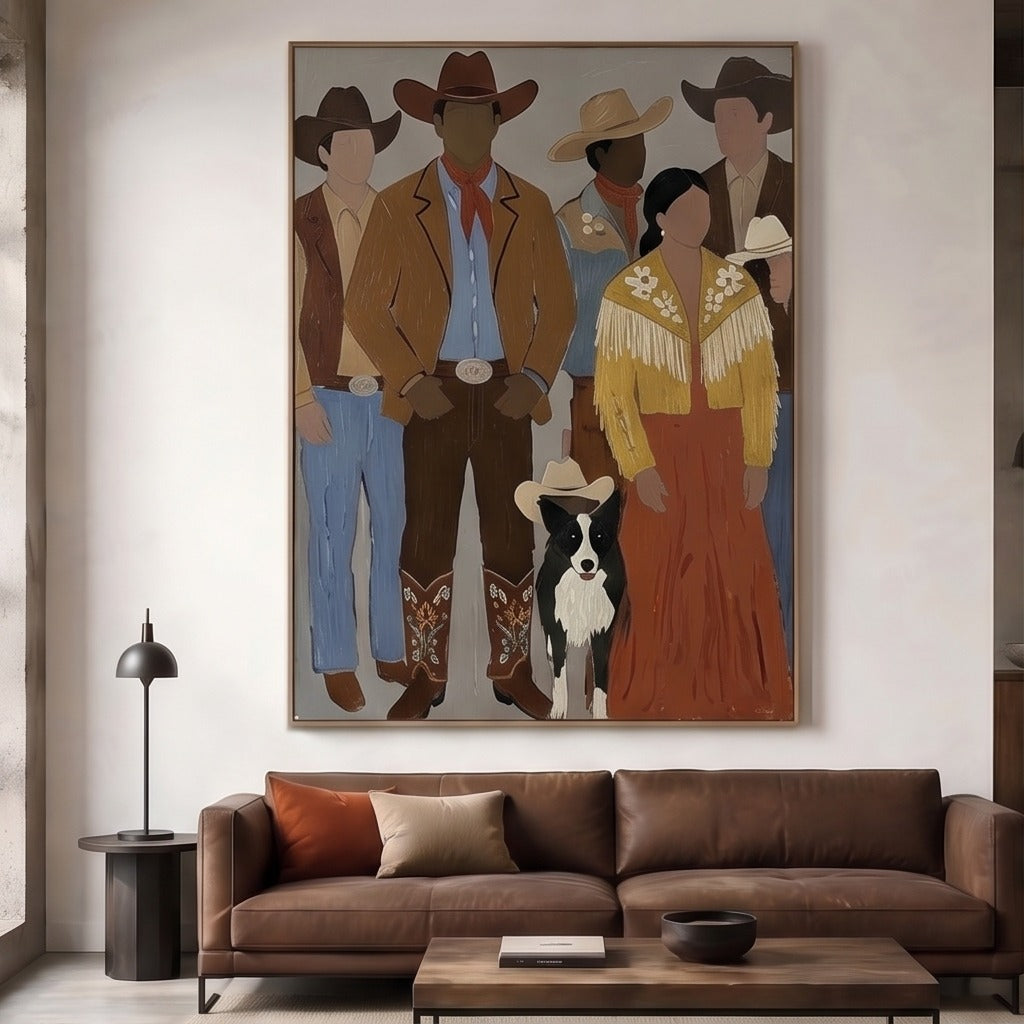 Western Cowboy Wall Art #TO063