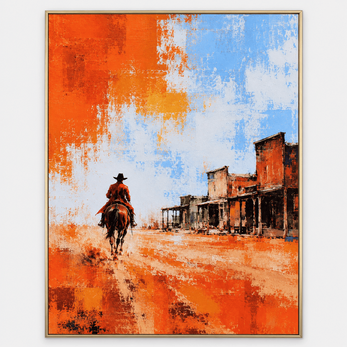 Western Cowboy Wall Art #TO202