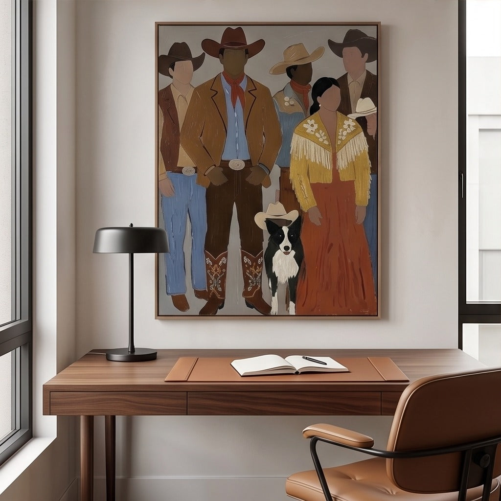 Western Cowboy Wall Art #TO063