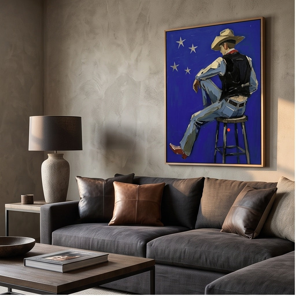 Western Cowboy Wall Art #TO046