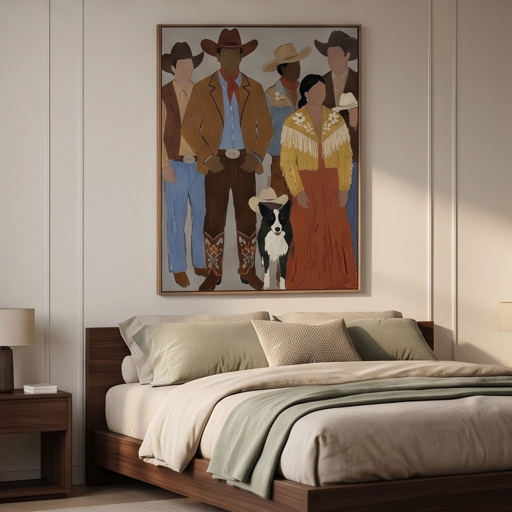 Western Cowboy Wall Art #TO063