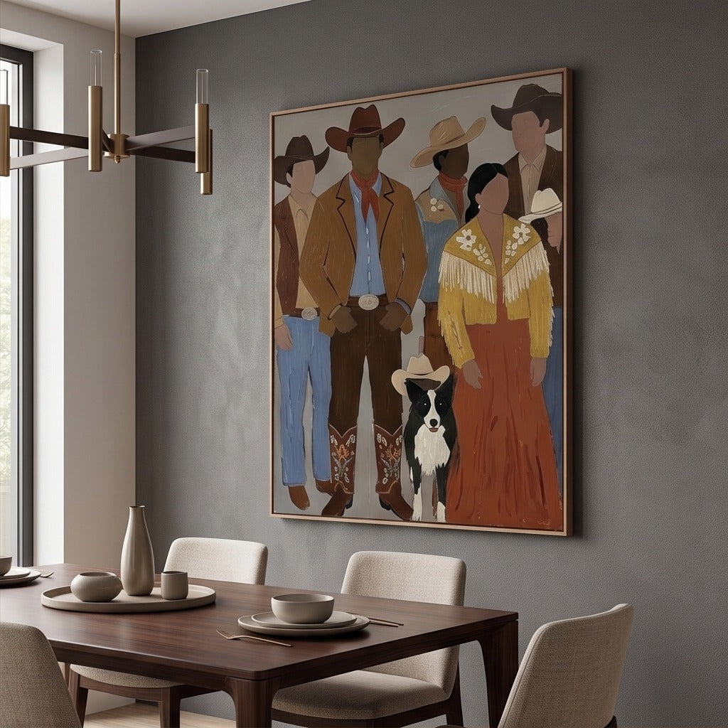Western Cowboy Wall Art #TO063