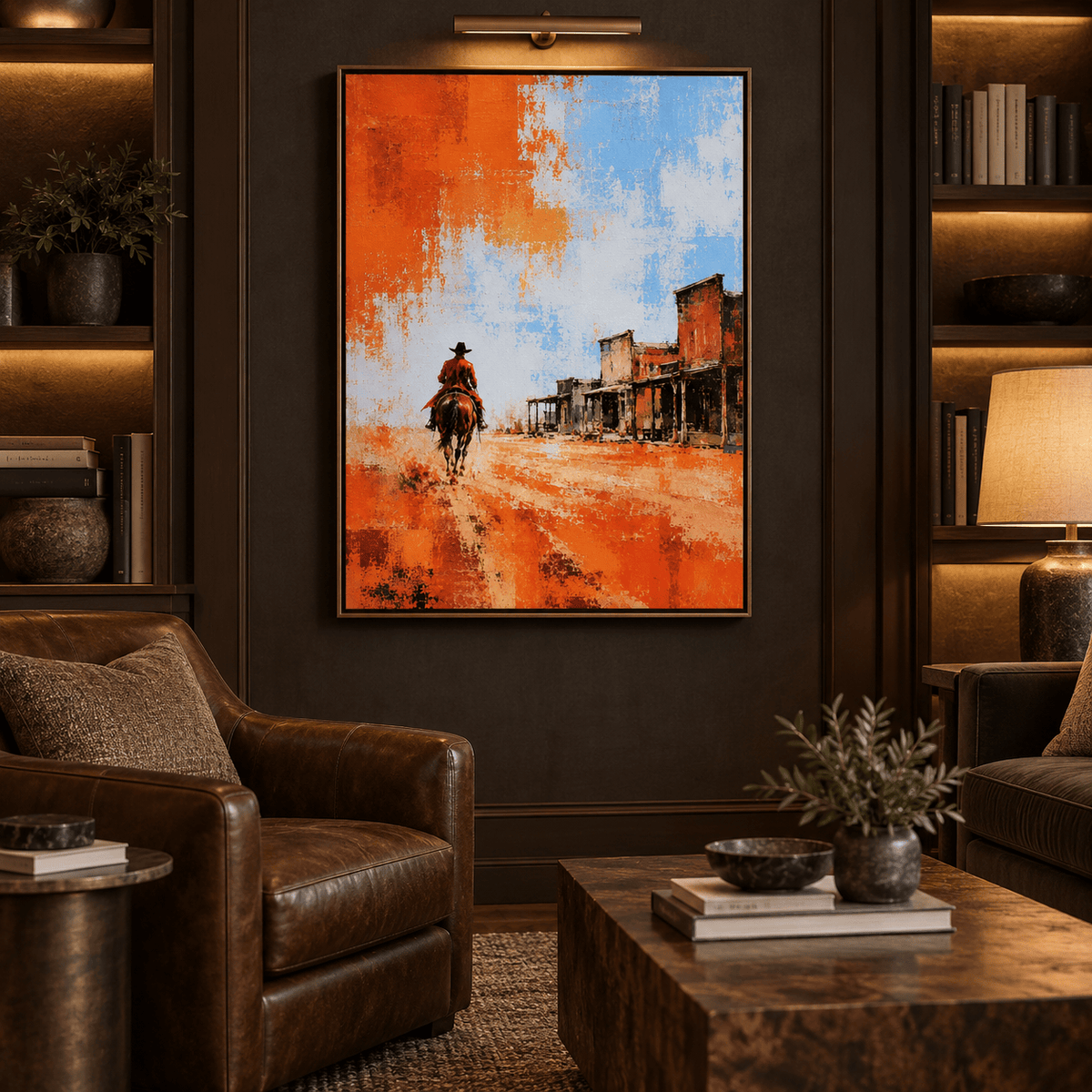 Western Cowboy Wall Art #TO202