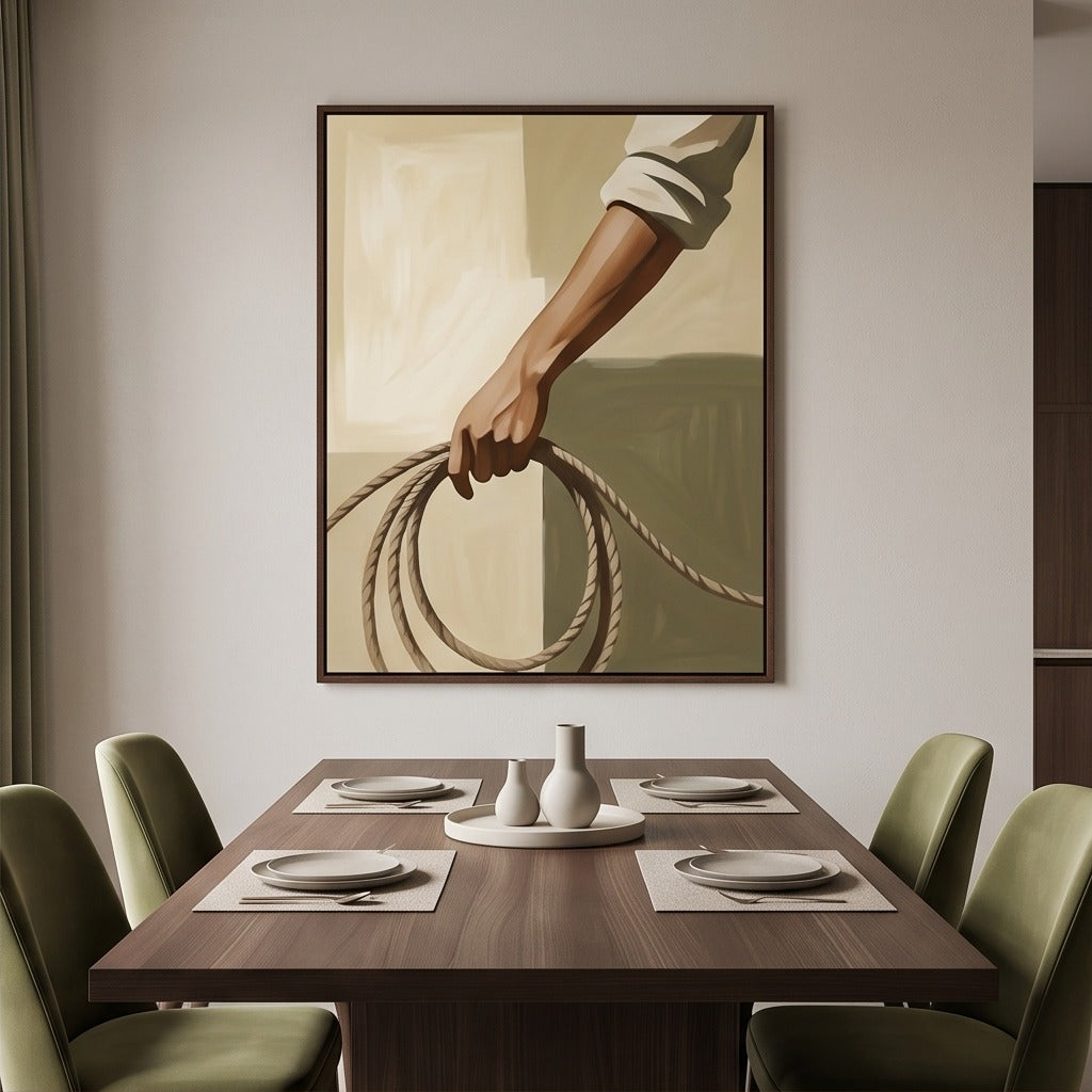 Western Lasso Wall Art #TO742