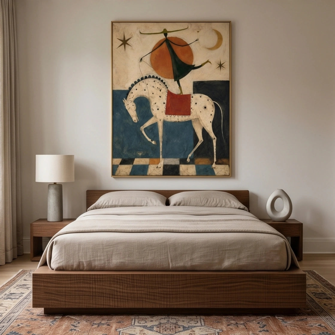 Surreal Horse & Acrobat Wall Art #MT023