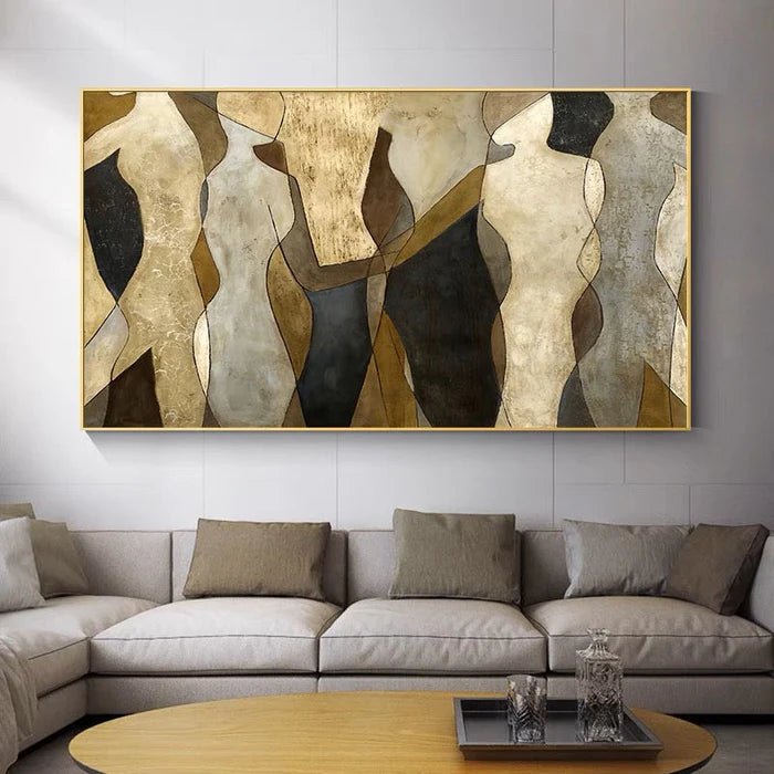 Abstract Figure Wall Art TA732 - Tactile Atelier