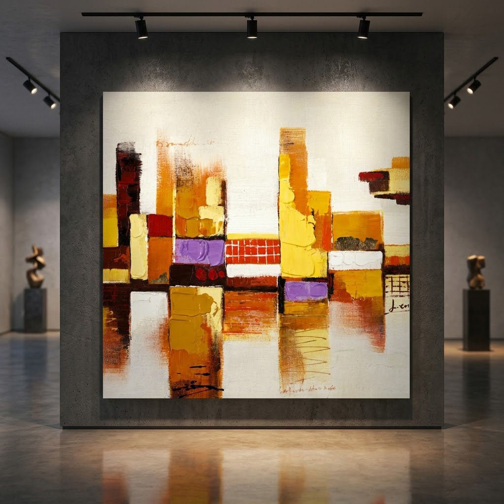 Abstract Urban Wall Art  TAG020 - Tactile Atelier