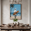 Coastal Surfer Wall Art #TO097 - Tactile Atelier