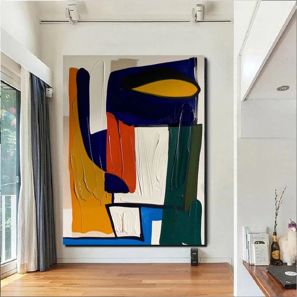 Color Geometry – Abstract Colorful Wall Art - Tactile Atelier