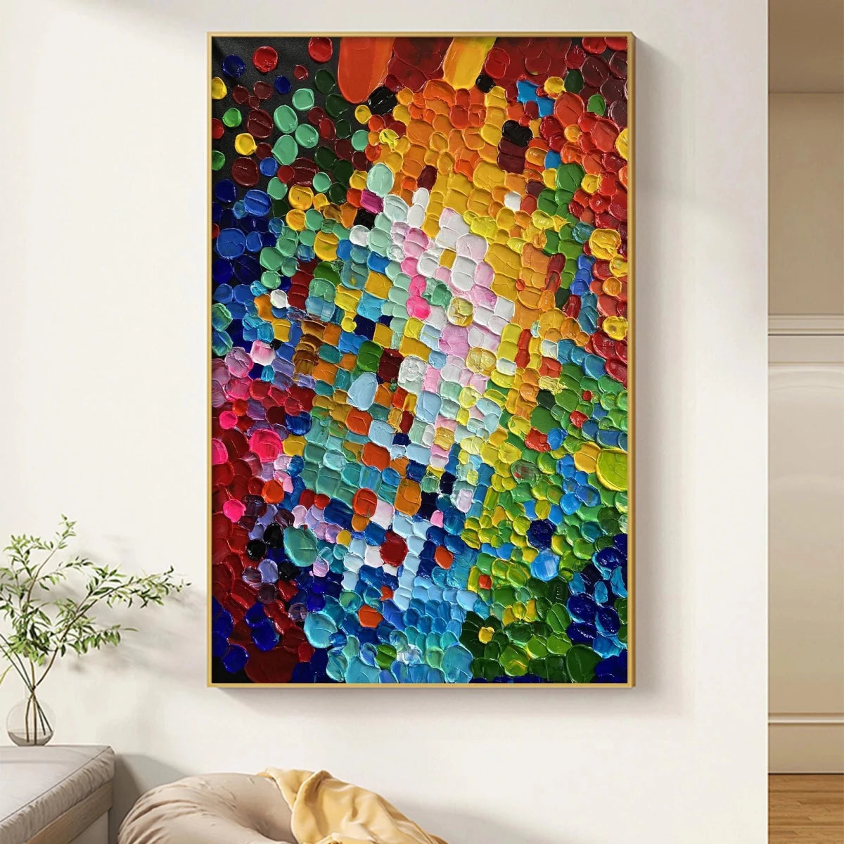 Color Pulse – Textured Abstract Wall Art - Tactile Atelier