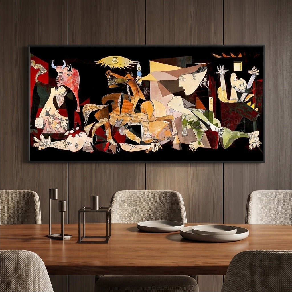 Cubist Figurative Wall Art #TO342 - Tactile Atelier
