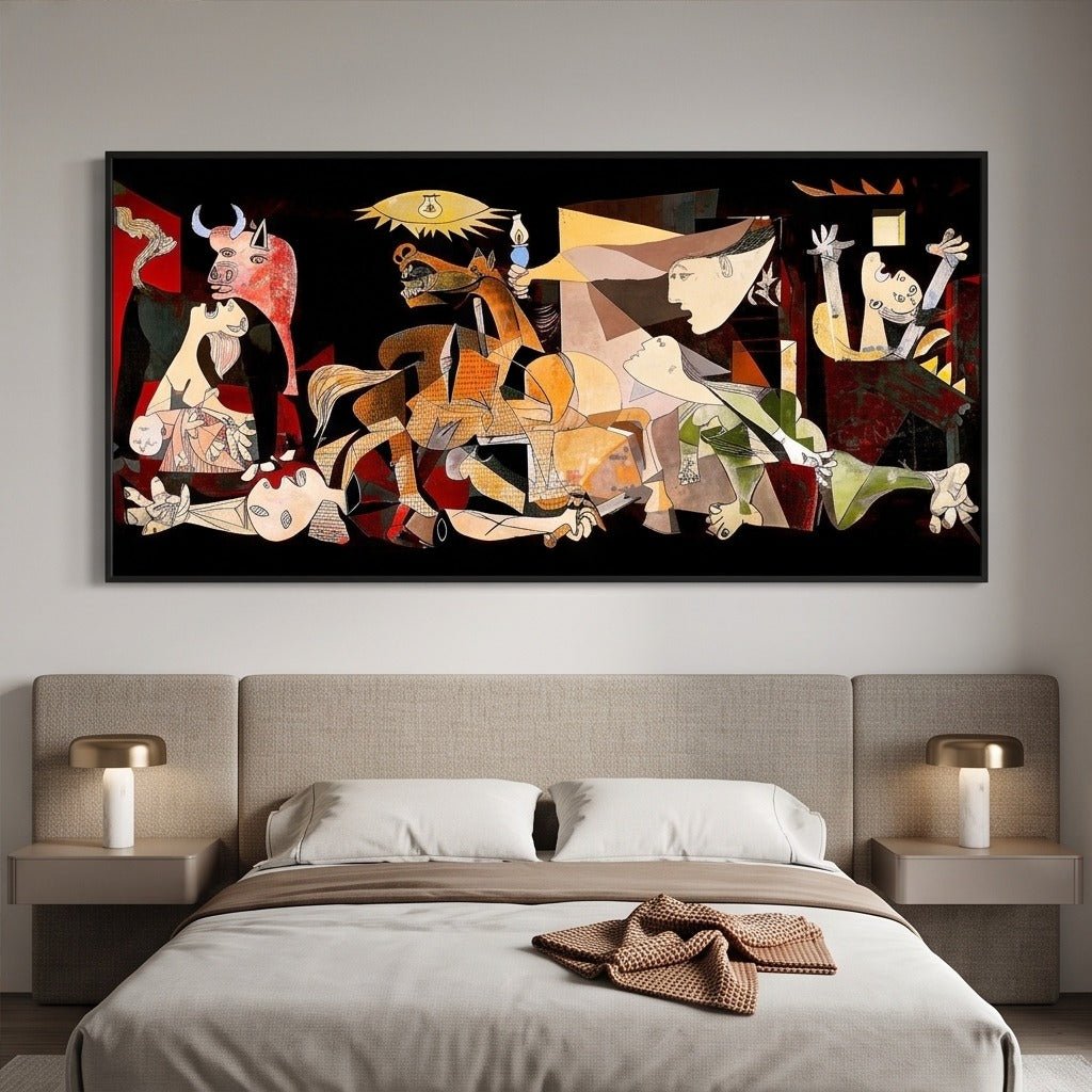 Cubist Figurative Wall Art #TO342 - Tactile Atelier