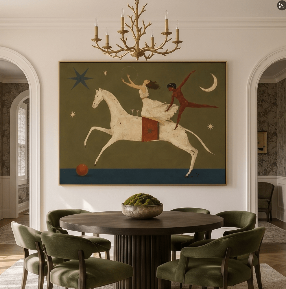 Dreamlike Figurative Wall Art MC054 - Tactile Atelier