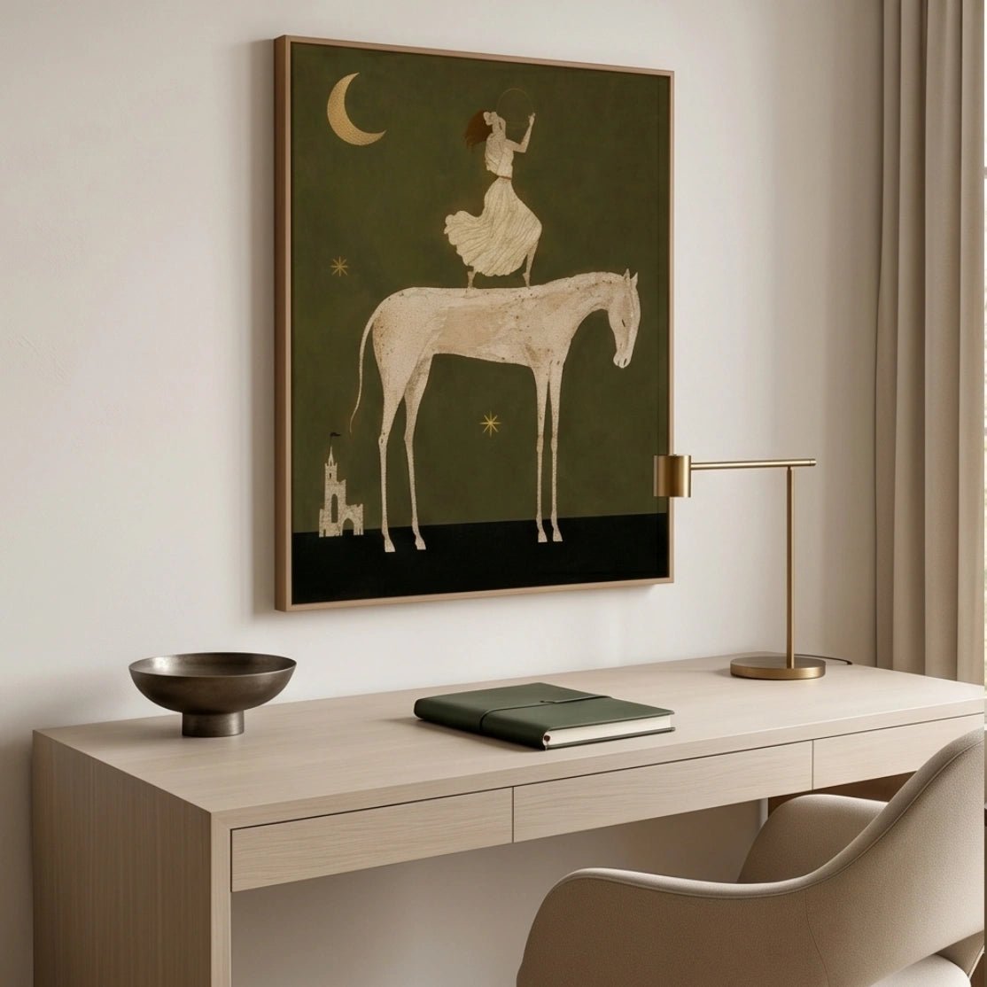 Dreamscape Horse Wall Art MT959 - Tactile Atelier