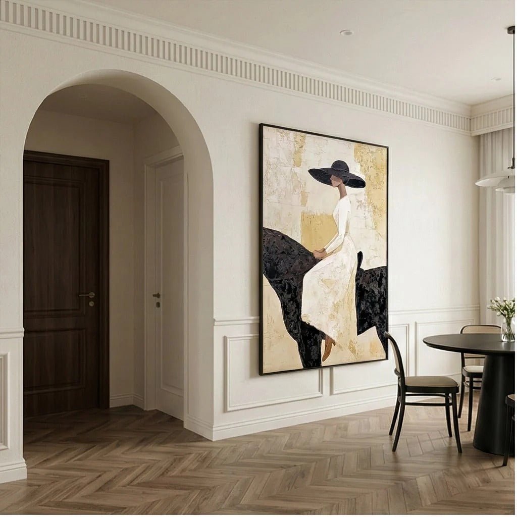 Elegant Figurative Wall Art MC543 - Tactile Atelier