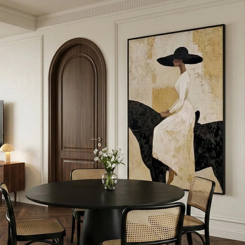 Elegant Figurative Wall Art MC543 - Tactile Atelier