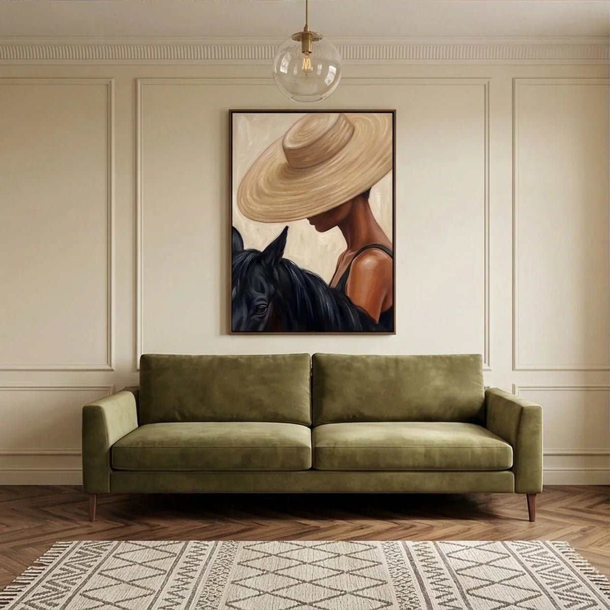 Elegant Western Wall Art MC601 - Tactile Atelier