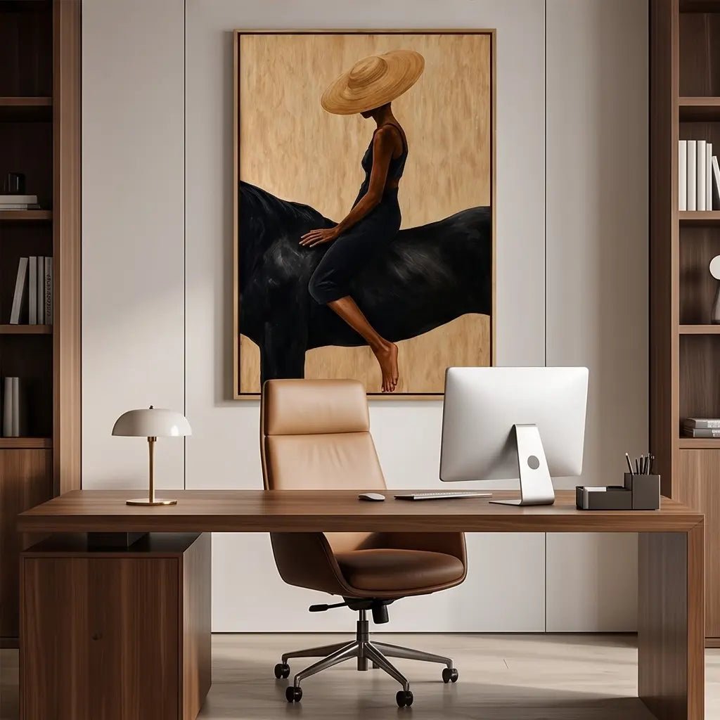 Equestrian Figurative Wall Art TA302 - Tactile Atelier