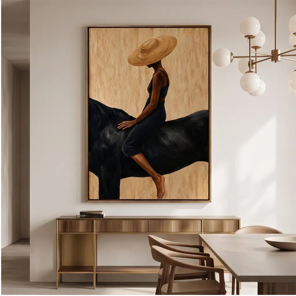 Equestrian Figurative Wall Art TA302 - Tactile Atelier