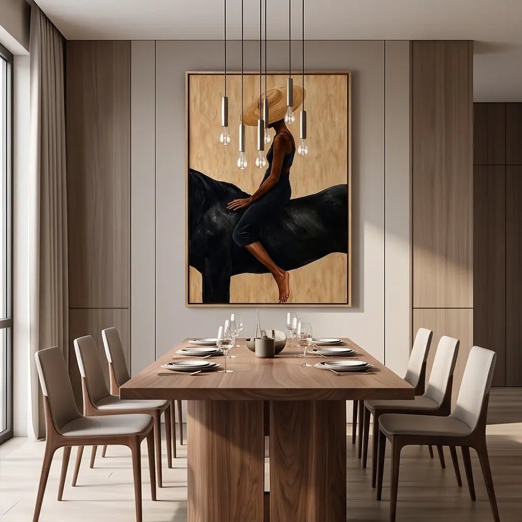 Equestrian Figurative Wall Art TA302 - Tactile Atelier