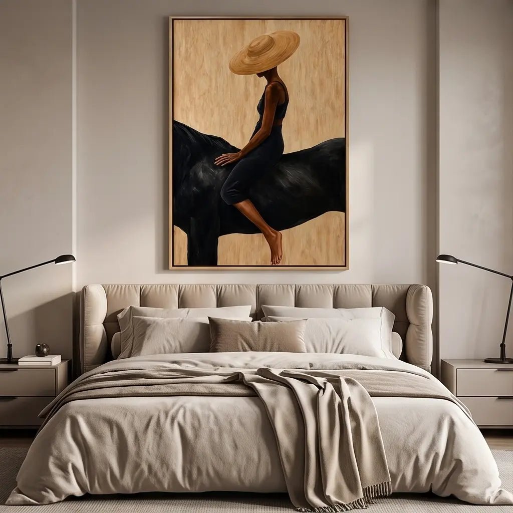 Equestrian Figurative Wall Art TA302 - Tactile Atelier