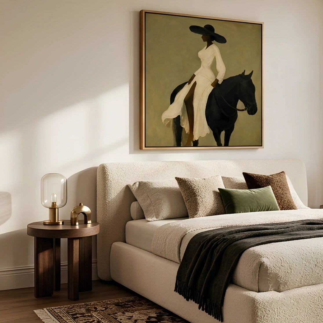 Luxury Equestrian Wall Art MT005 - Tactile Atelier