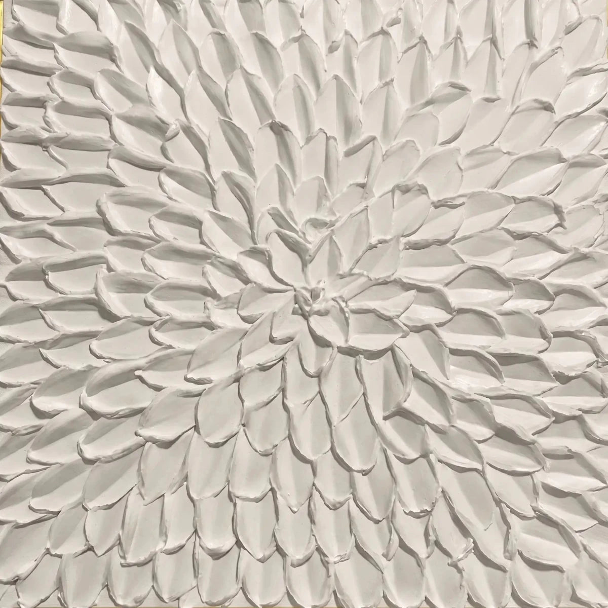Minimalist Floral Texture Wall Art MT034 - Tactile Atelier