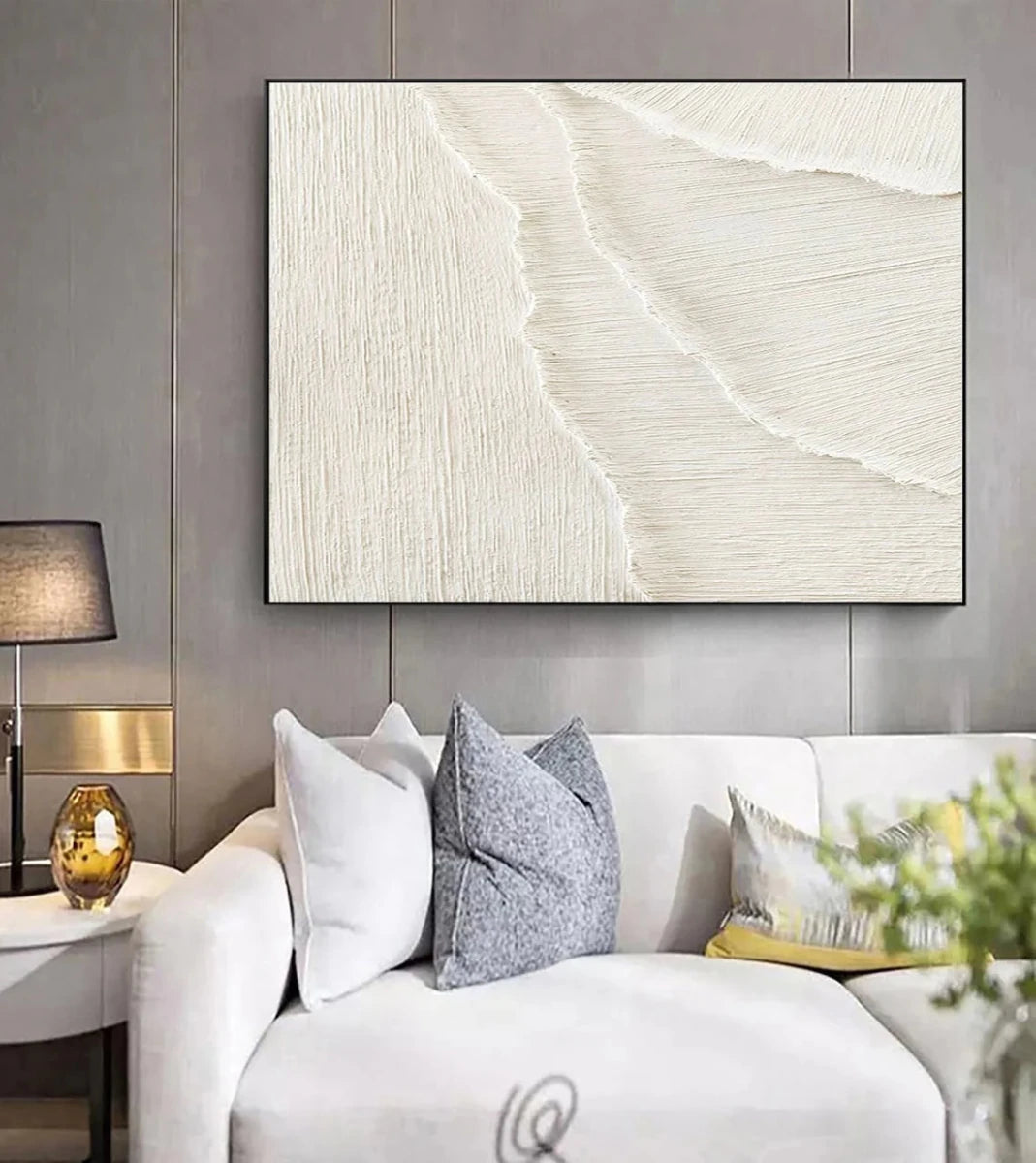 Minimalist Textured Wall Art MT724 - Tactile Atelier