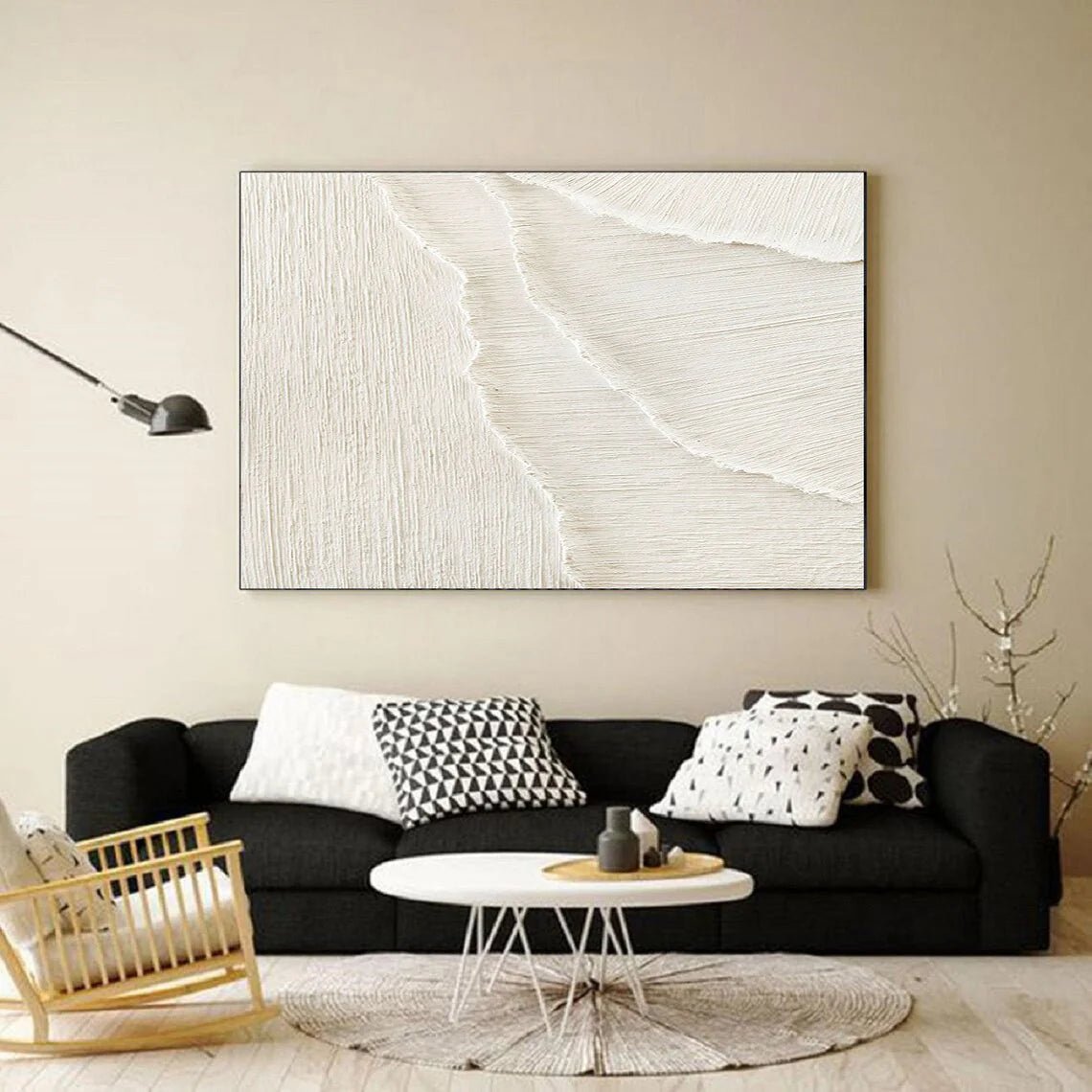 Minimalist Textured Wall Art MT724 - Tactile Atelier