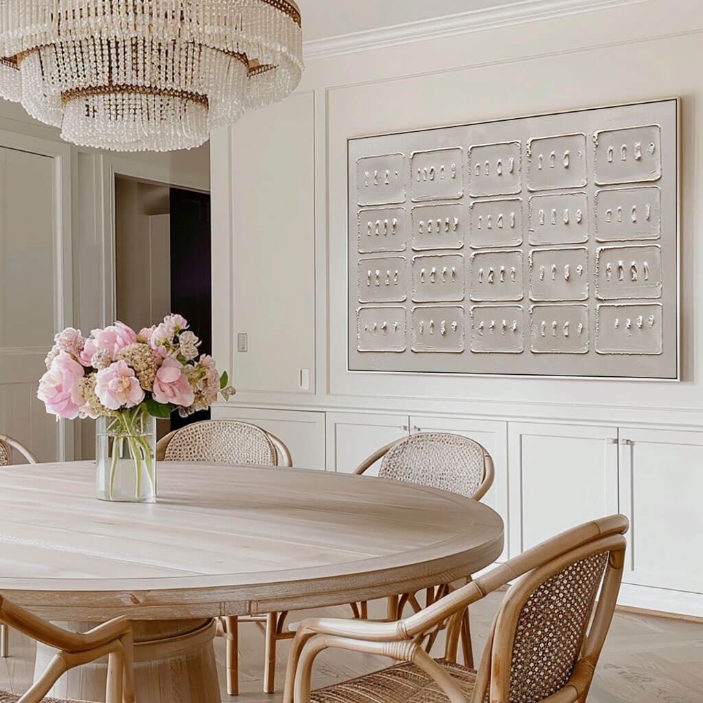 Minimalist Textured Wall Art MT740 - Tactile Atelier