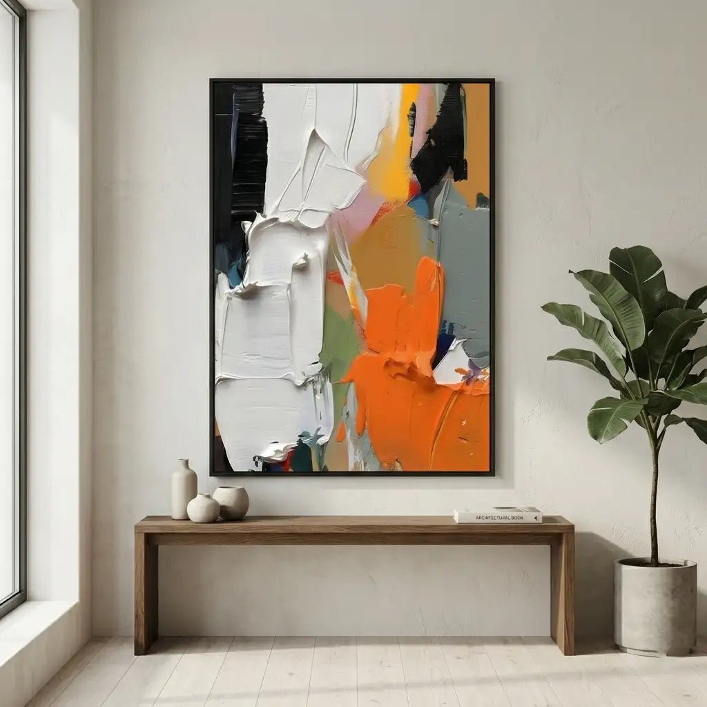 Modern Impasto Abstract Wall Art MT058 - Tactile Atelier