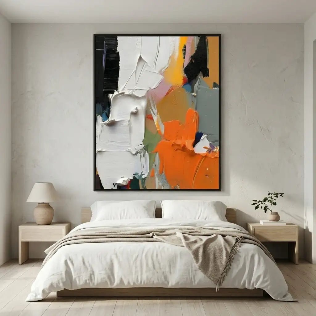 Modern Impasto Abstract Wall Art MT058 - Tactile Atelier