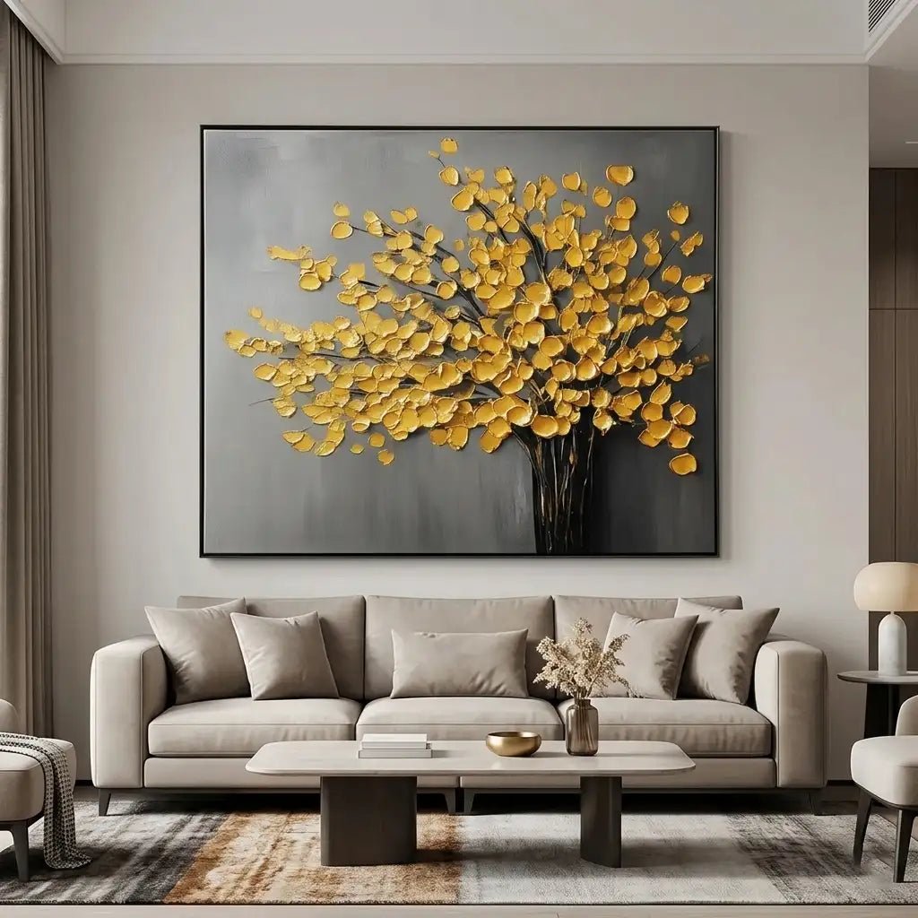 Modern Textured Tree Wall Art MT750 - Tactile Atelier