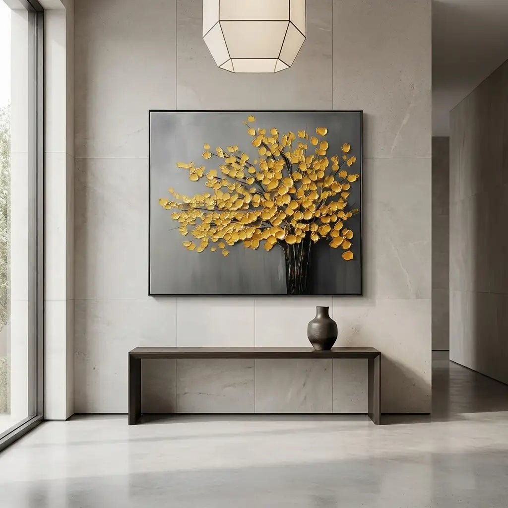 Modern Textured Tree Wall Art MT750 - Tactile Atelier
