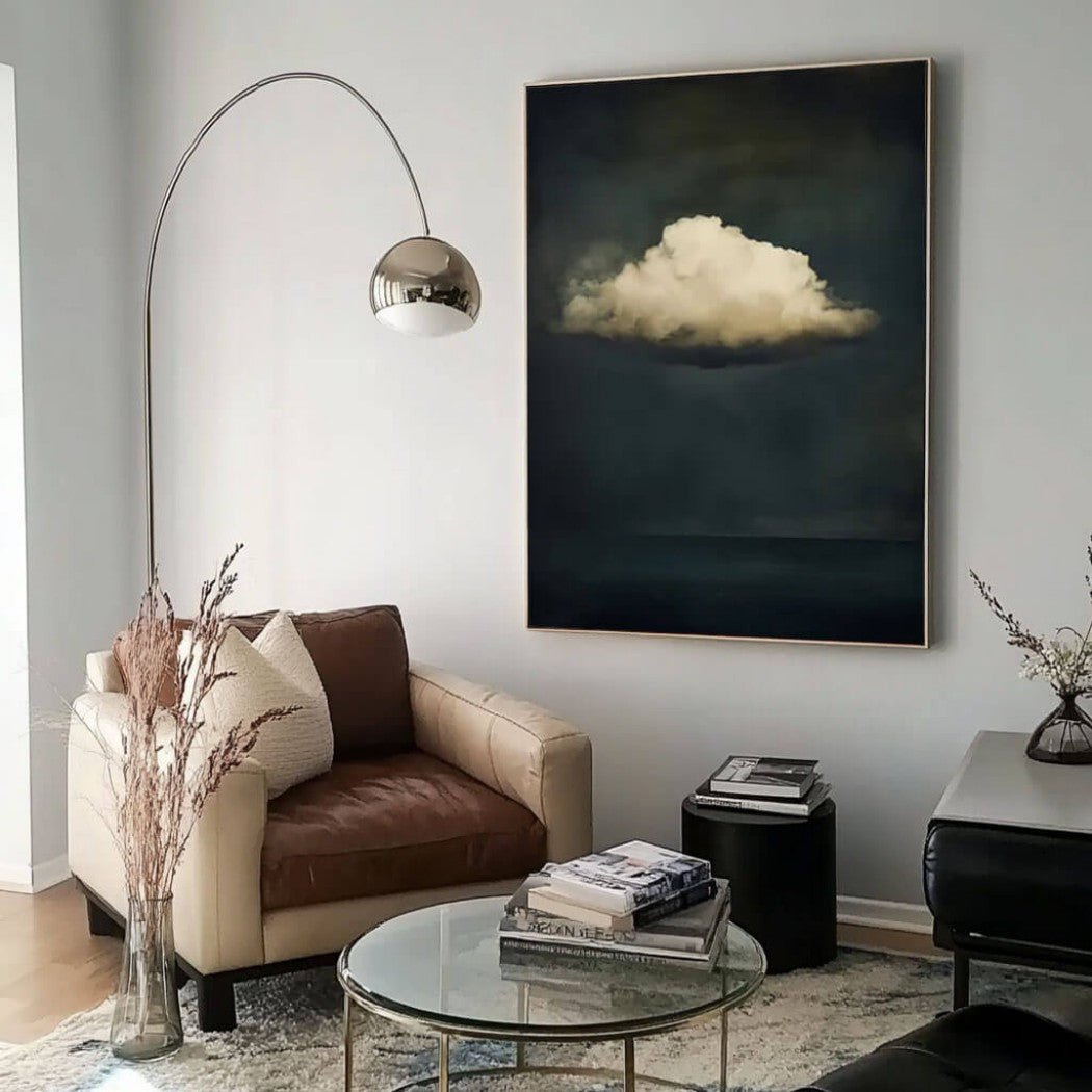 Moody Abstract Sky Wall Art MT320 - Tactile Atelier