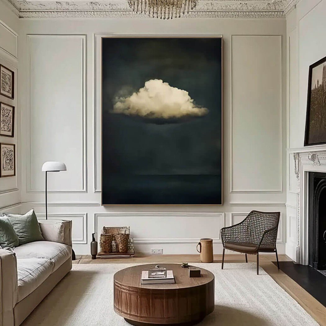 Moody Abstract Sky Wall Art MT320 - Tactile Atelier
