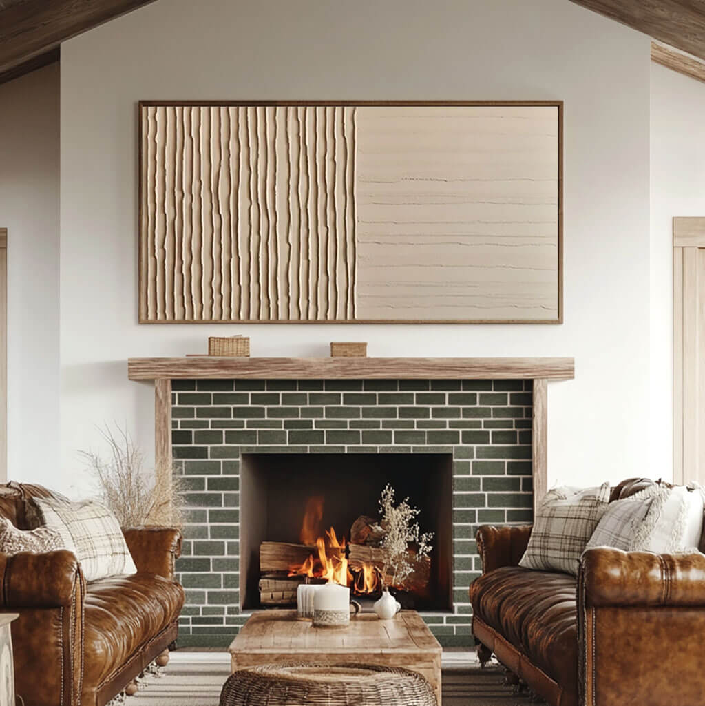 Neutral Abstract Wall Art MT254 - Tactile Atelier